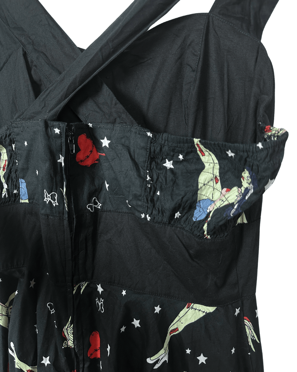 Hell Bunny Forever Dead 50’s Style Dress Medium - Funkify