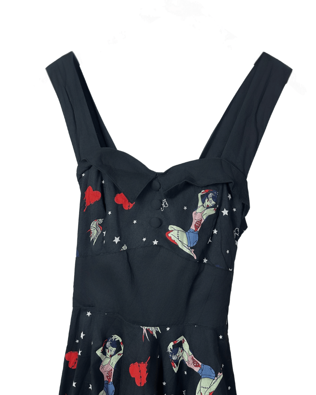 Hell Bunny Forever Dead 50’s Style Dress Medium - Funkify