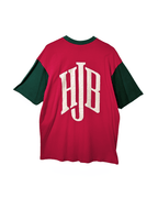 Henry J. Beans Bejing Raglan Graphic T-shirt XL - Funkify