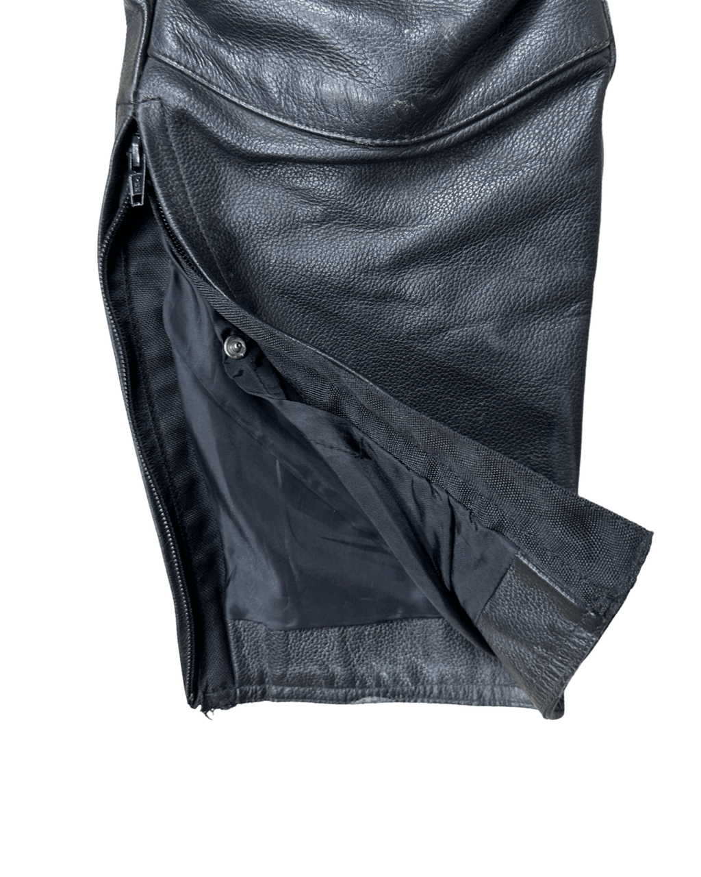 Hiprotec Biker Moto Leather Pants 36 - Funkify