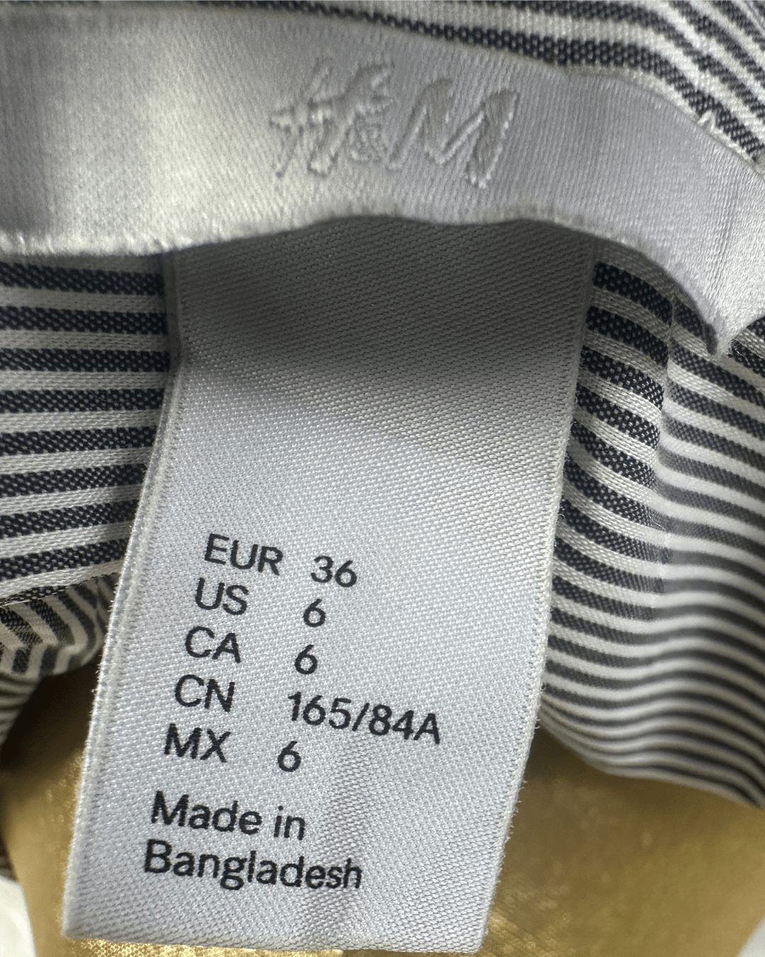 H&M Women's Fitted Shirt - 36 - Funkify