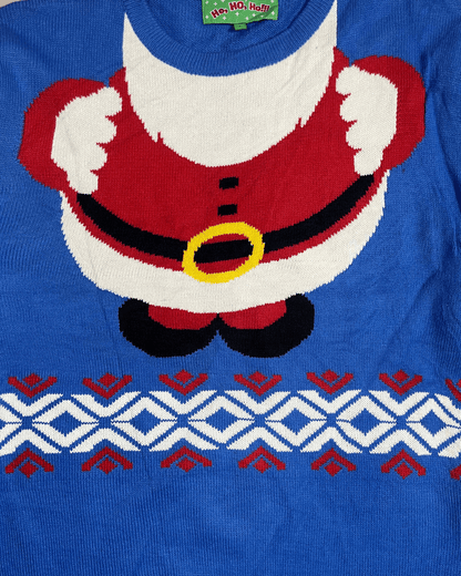 Ho Ho Ho! Christmas Sweater Large - Funkify