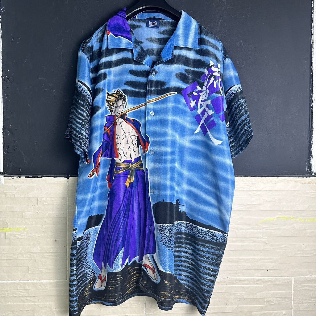 Home Anime Print Shirt - Funkify