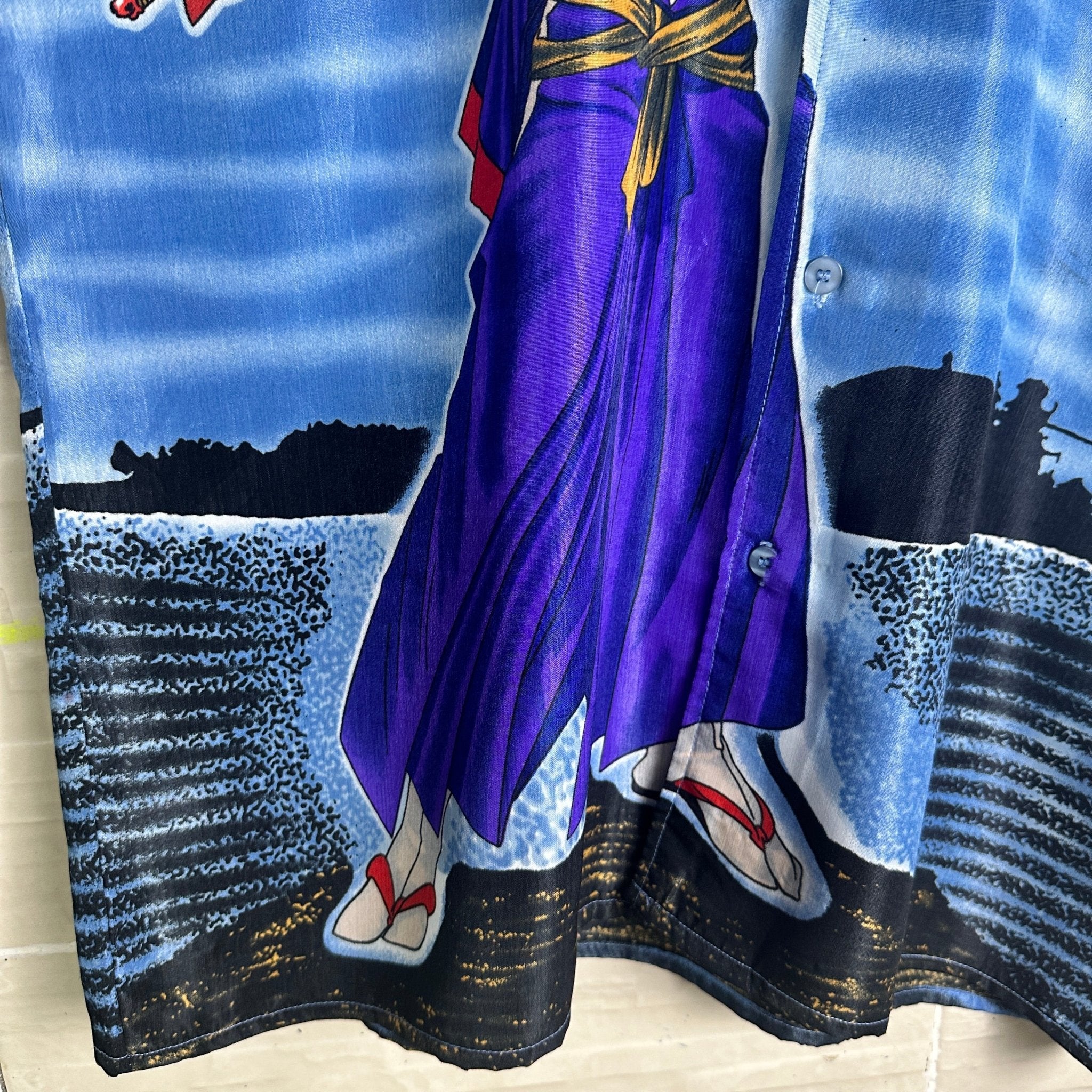 Home Anime Print Shirt - Funkify