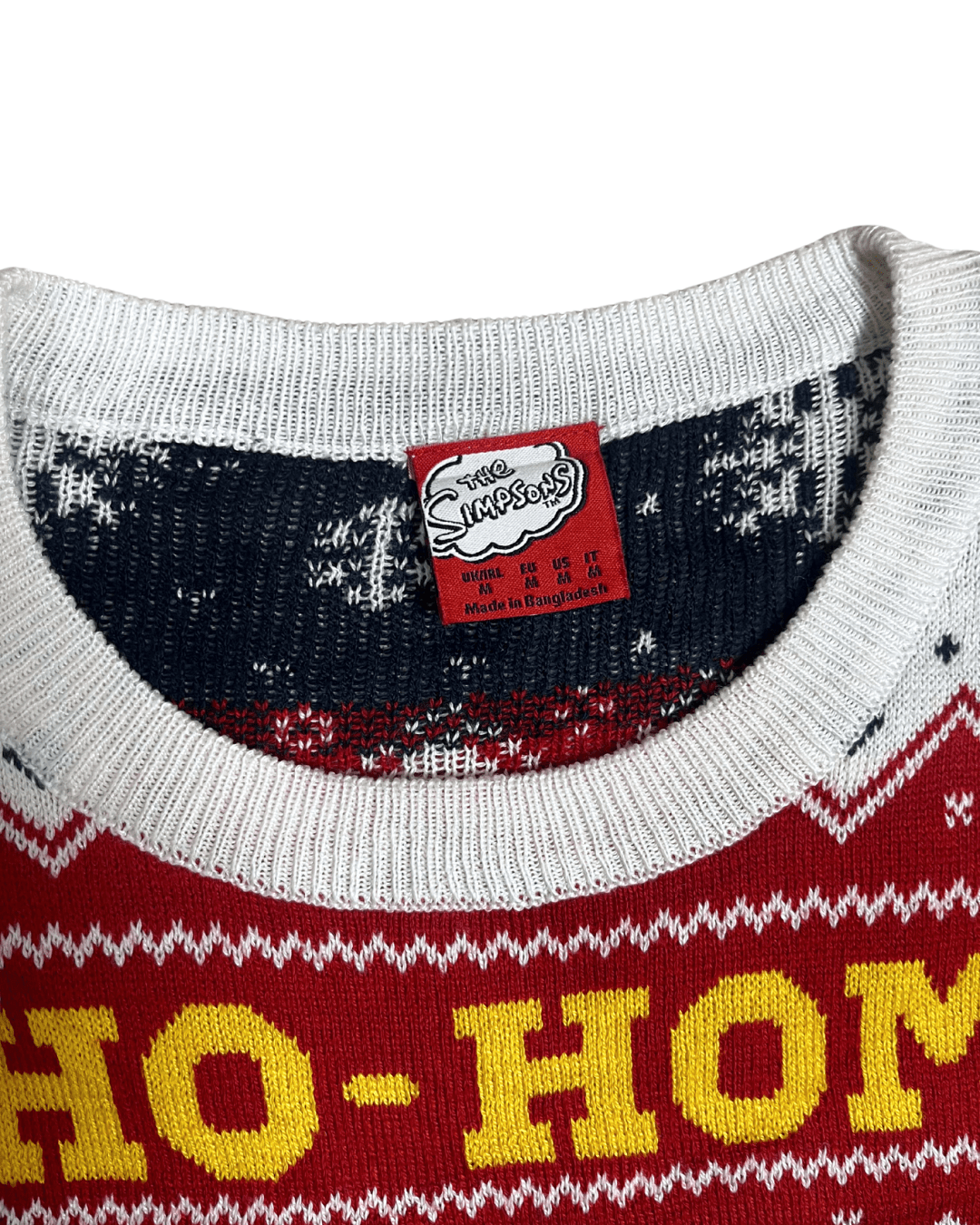 Homer Simpson Christmas Sweater - Medium - Funkify