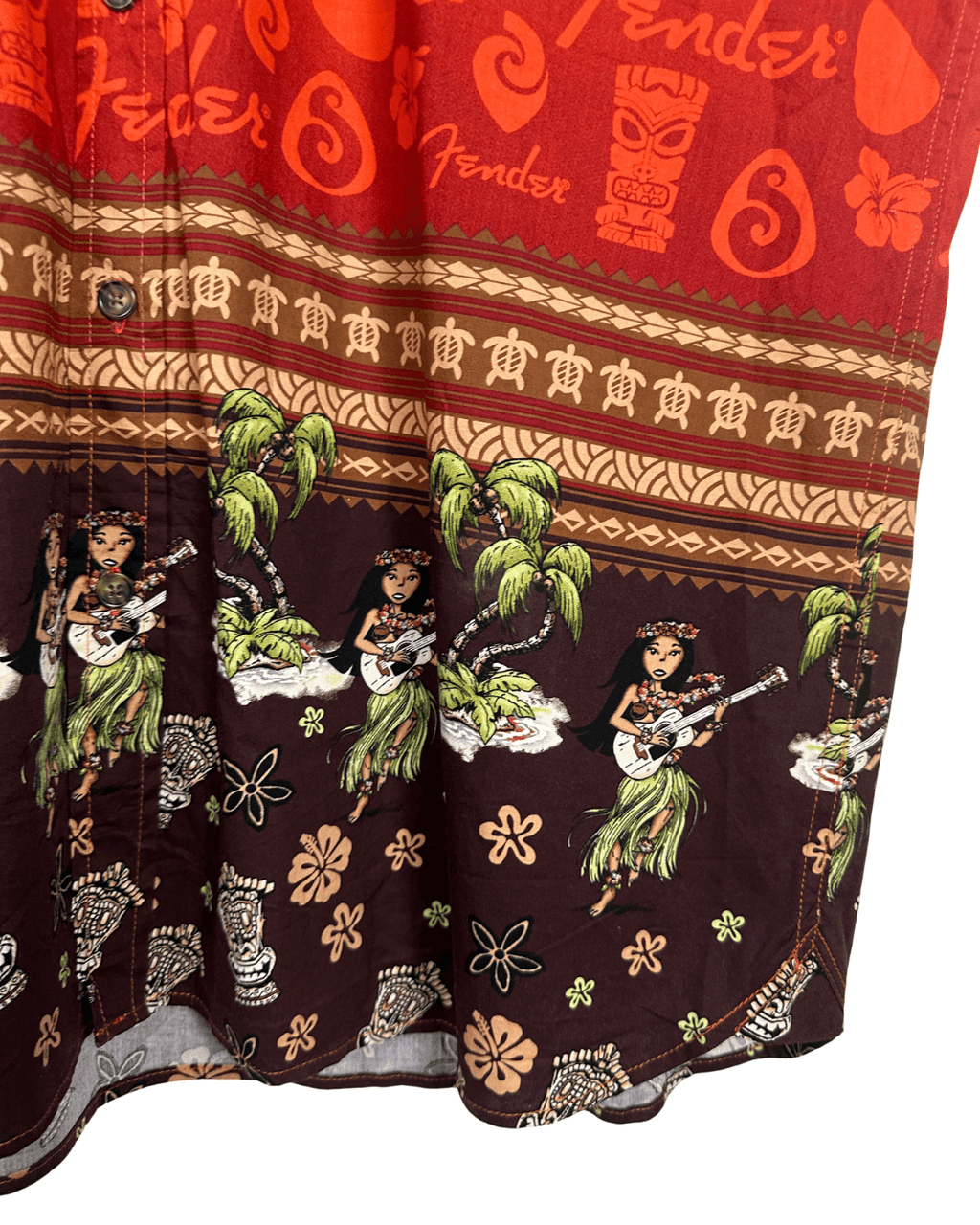 Hula dance Hawaiian shirt