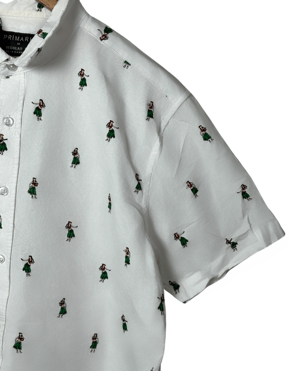 Hula Dance Pattern Shirt Medium - Funkify