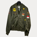 Indonesian Flag Bomber Jacket - Funkify