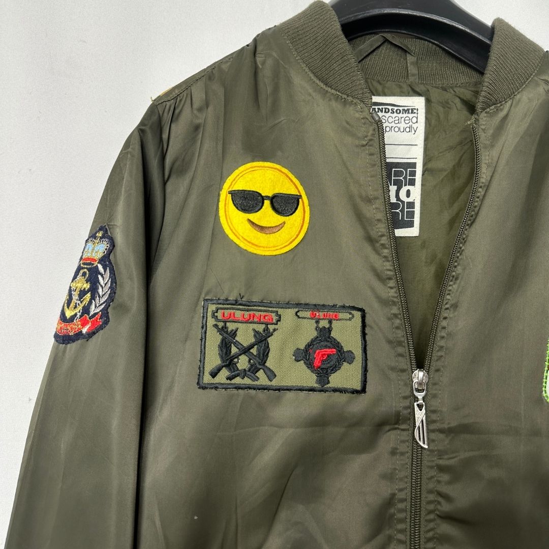 Indonesian Flag Bomber Jacket - Funkify