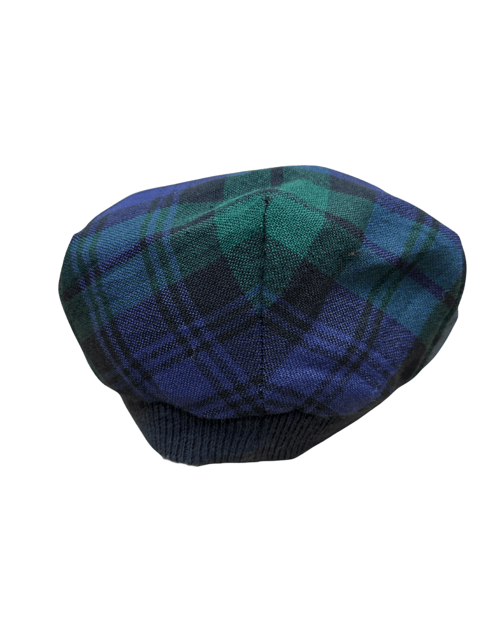 Ingles Buchan "Black Watch" Pure Wool Flat Cap - Funkify