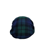Ingles Buchan "Black Watch" Pure Wool Flat Cap - Funkify