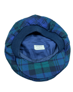 Ingles Buchan "Black Watch" Pure Wool Flat Cap - Funkify