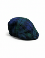 Ingles Buchan "Black Watch" Pure Wool Flat Cap - Funkify