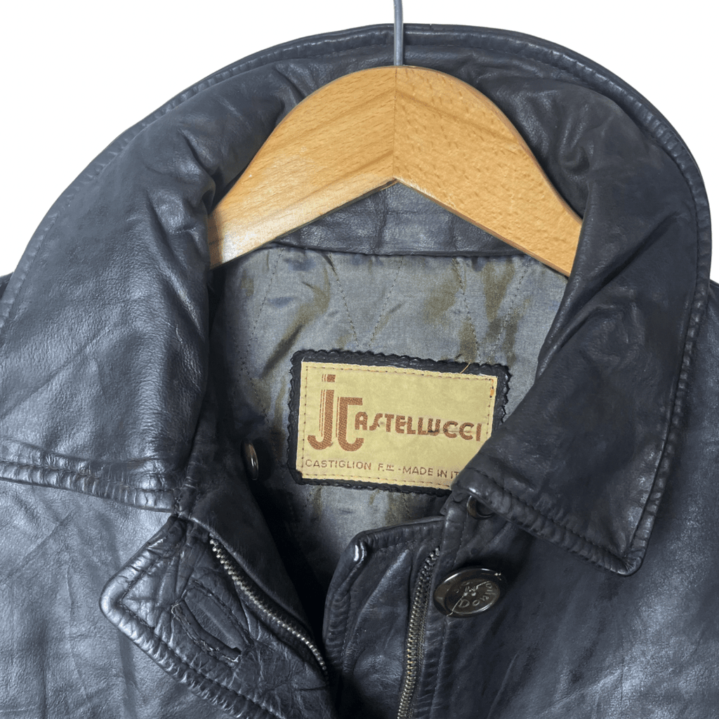J Castellucci Leather Jacket Medium - Funkify