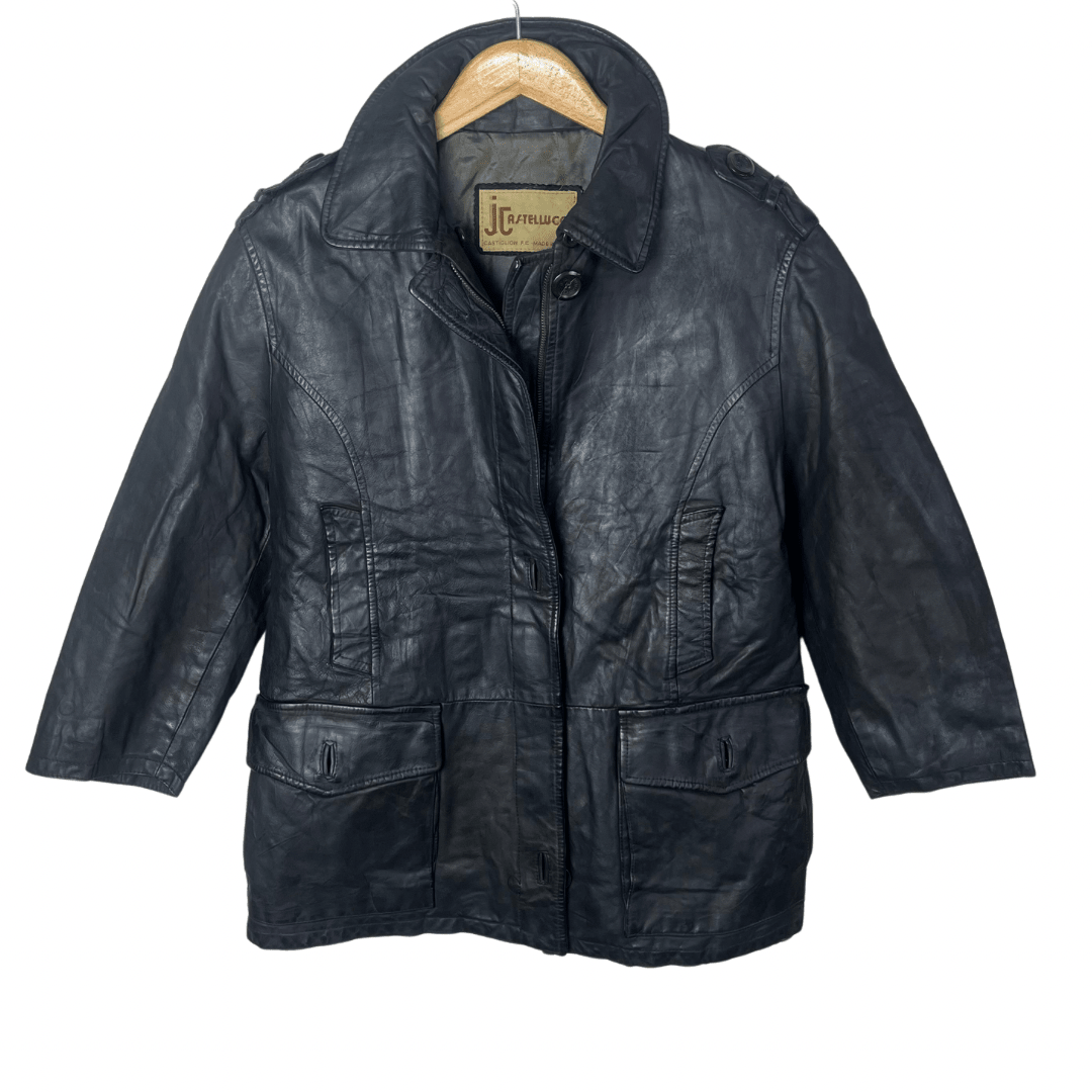 J Castellucci Leather Jacket Medium - Funkify