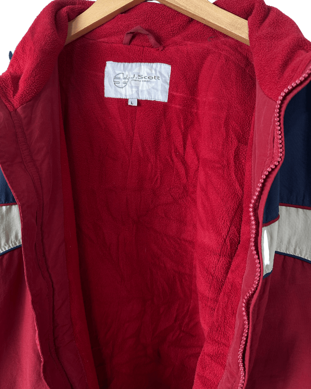 J. J. Scott Fleece - lined Jacket Large - Funkify