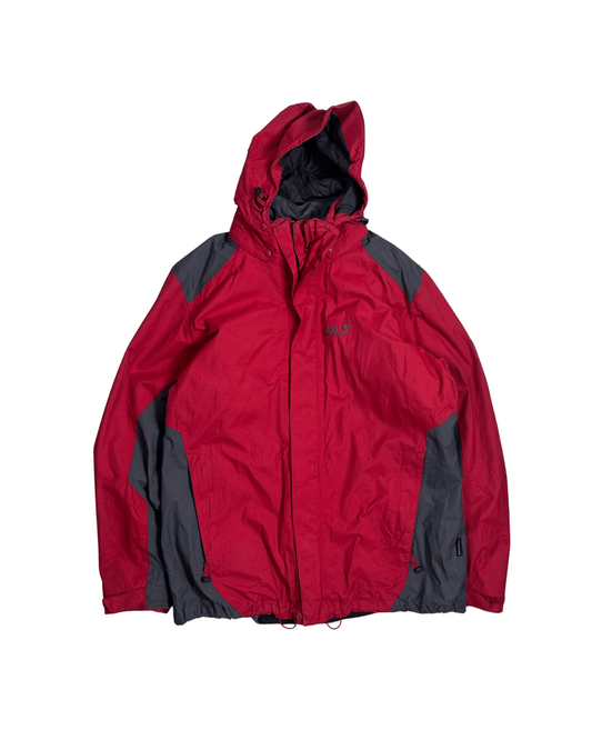 Jack Wolfskin Reversible 3 - in - 1 Jacket with Detachable Hood - XL - Funkify