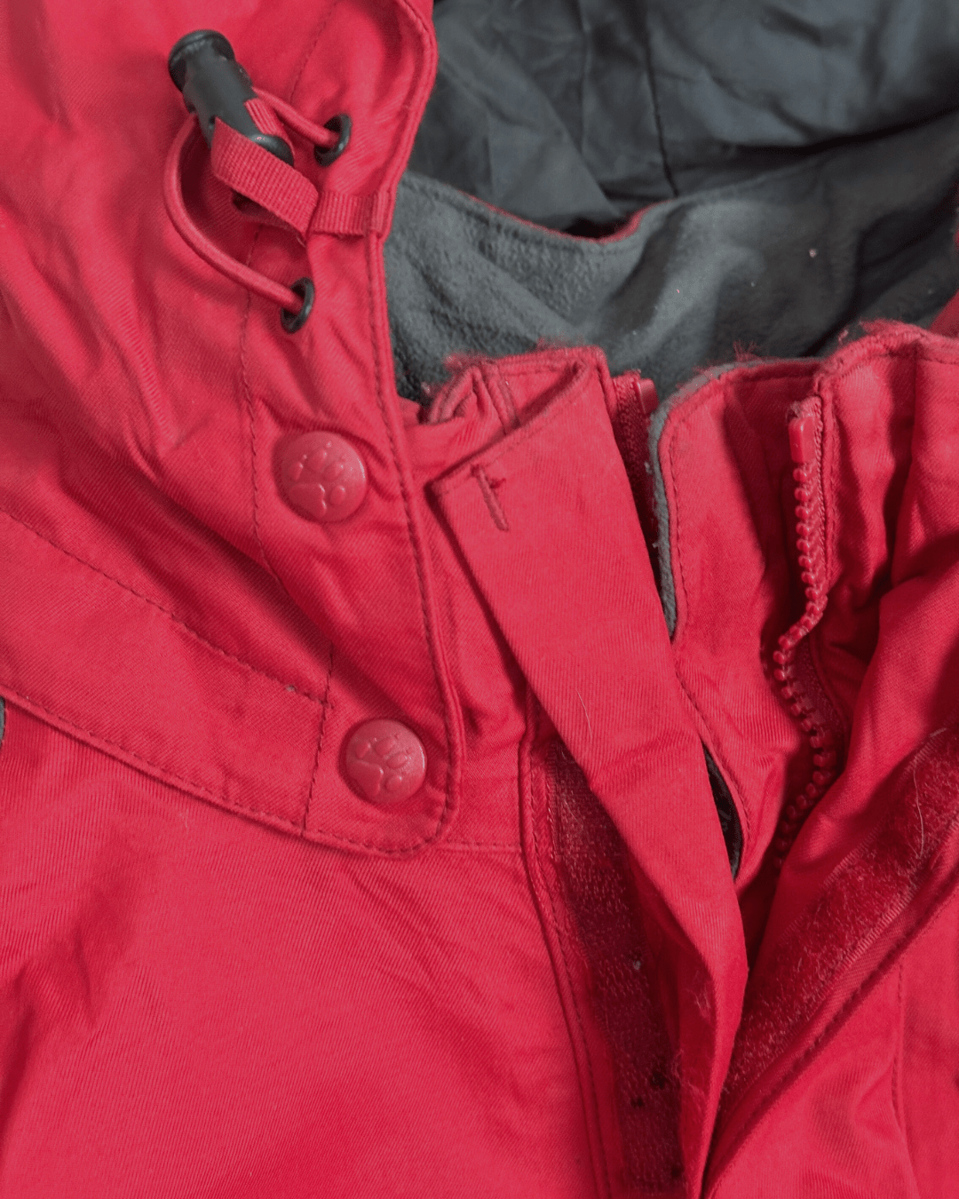 Jack Wolfskin Reversible 3 - in - 1 Jacket with Detachable Hood - XL - Funkify