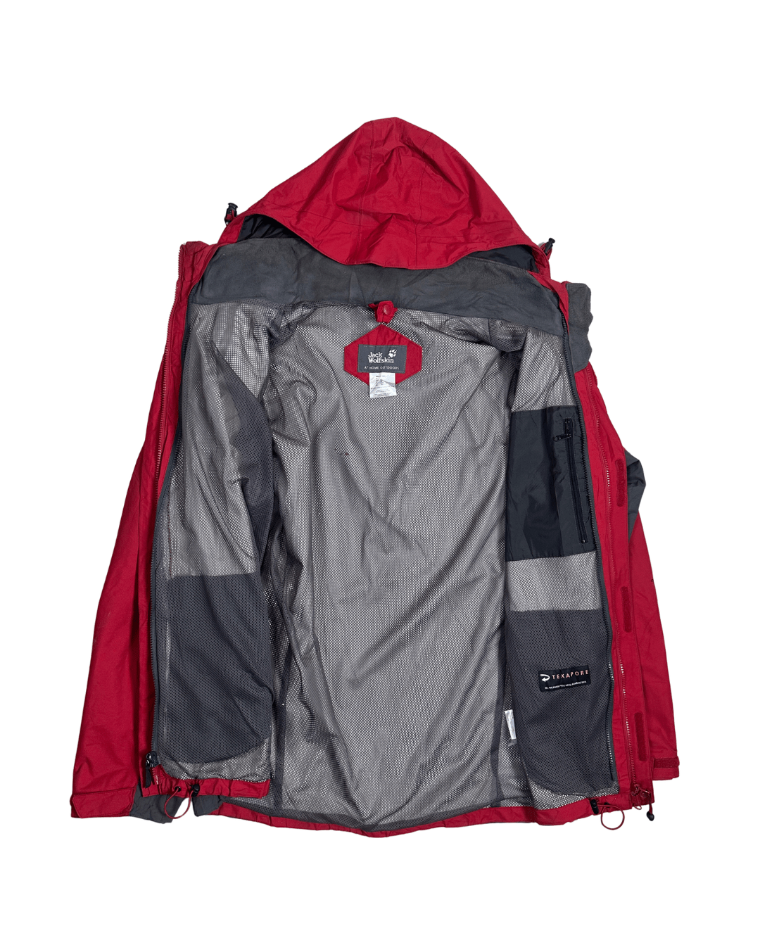 Jack Wolfskin Reversible 3 - in - 1 Jacket with Detachable Hood - XL - Funkify