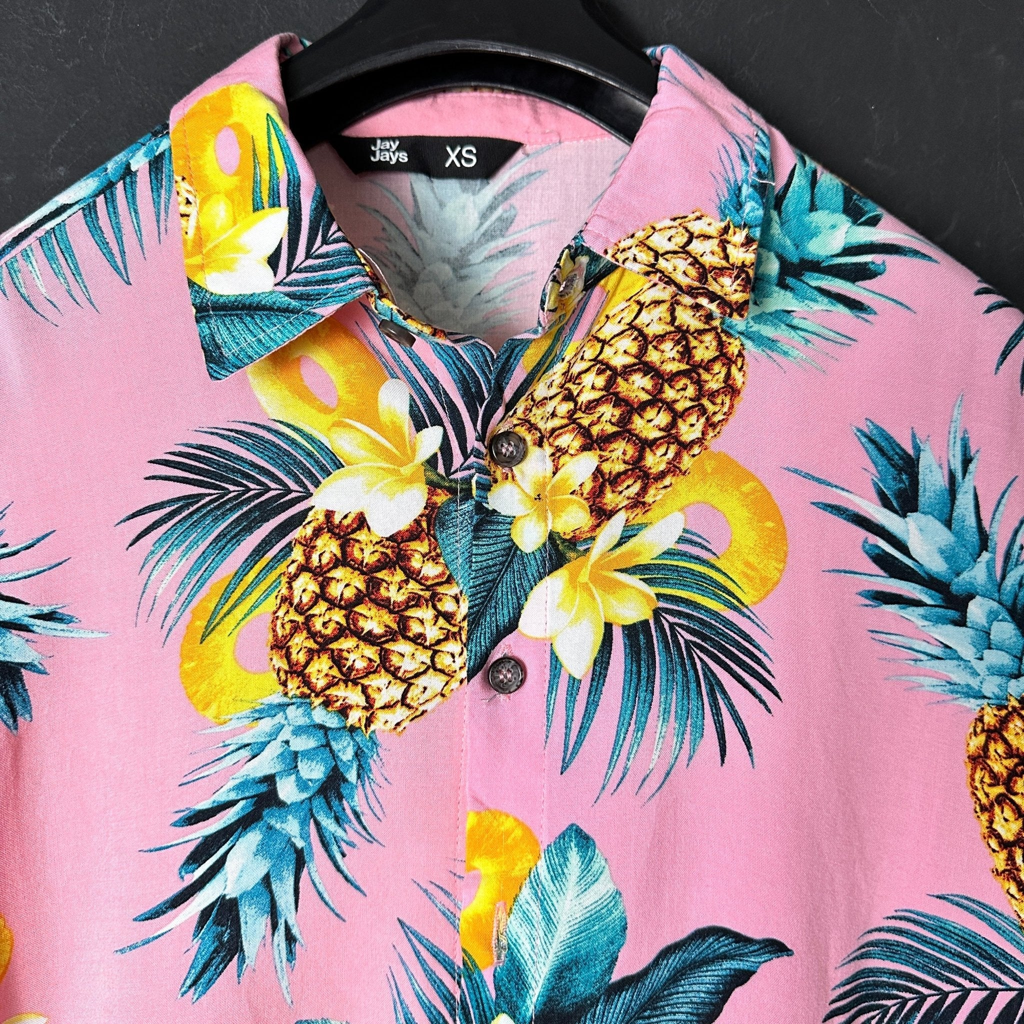 Jay Jays Pineapple Pattern Shirt - Funkify