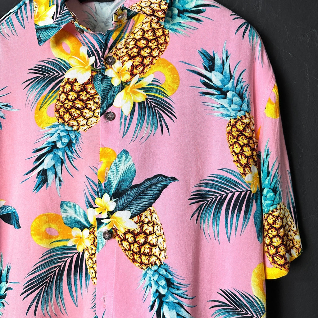 Jay Jays Pineapple Pattern Shirt - Funkify