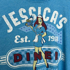Jessica's Diner Retro T-shirt XL - Funkify