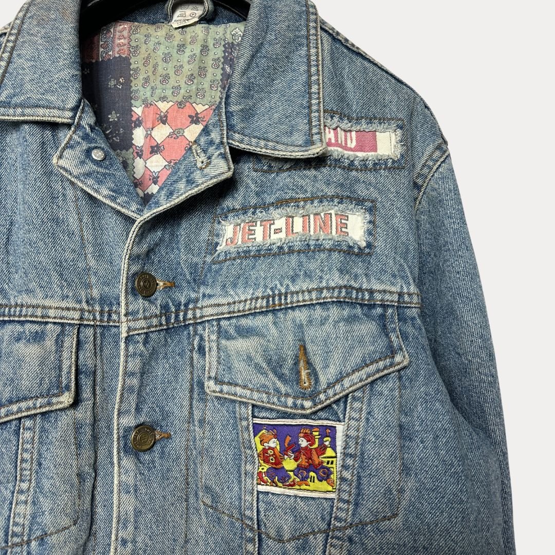 Jetline Denim Jacket Medium - Funkify
