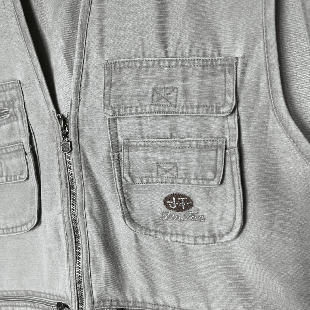 Jingtao Cargo Vest Large - Funkify