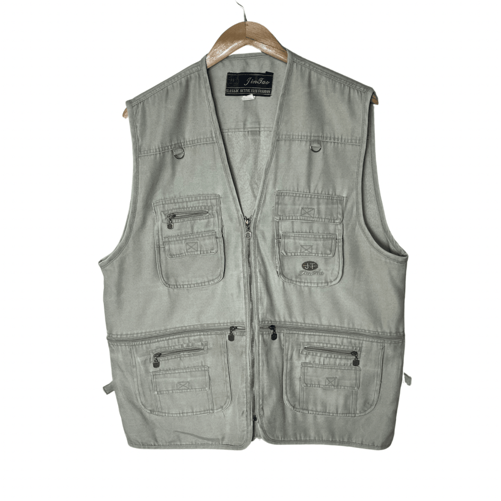 Jingtao Cargo Vest Large - Funkify