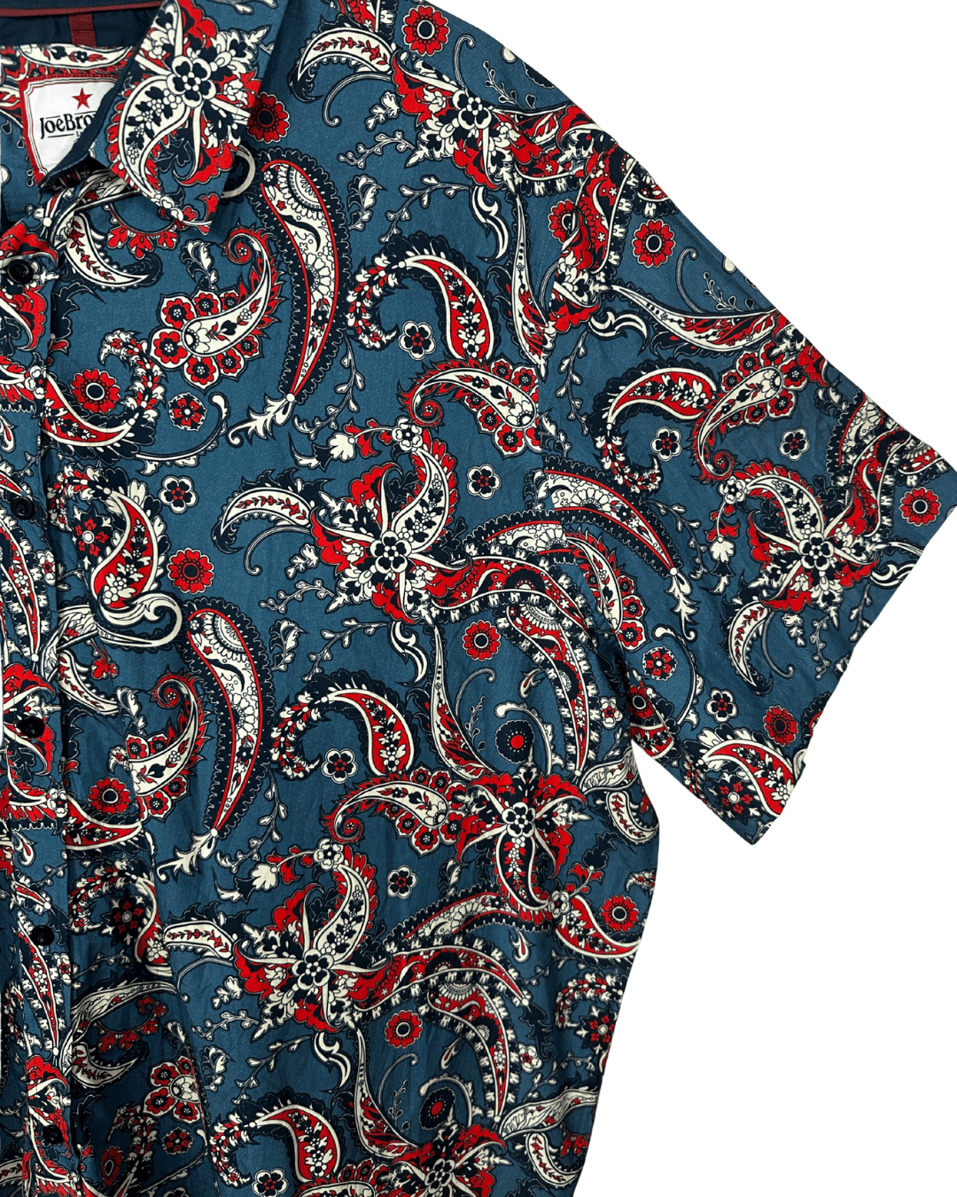 Joe Browns Paisley Pattern Shirt - 4XL - Funkify