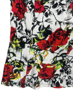 Joe Browns Rose Print Mesh Panel Top - Funkify