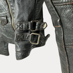 Jofama Genuine Leather Biker Women's Jacket - Funkify
