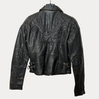Jofama Genuine Leather Biker Women's Jacket - Funkify