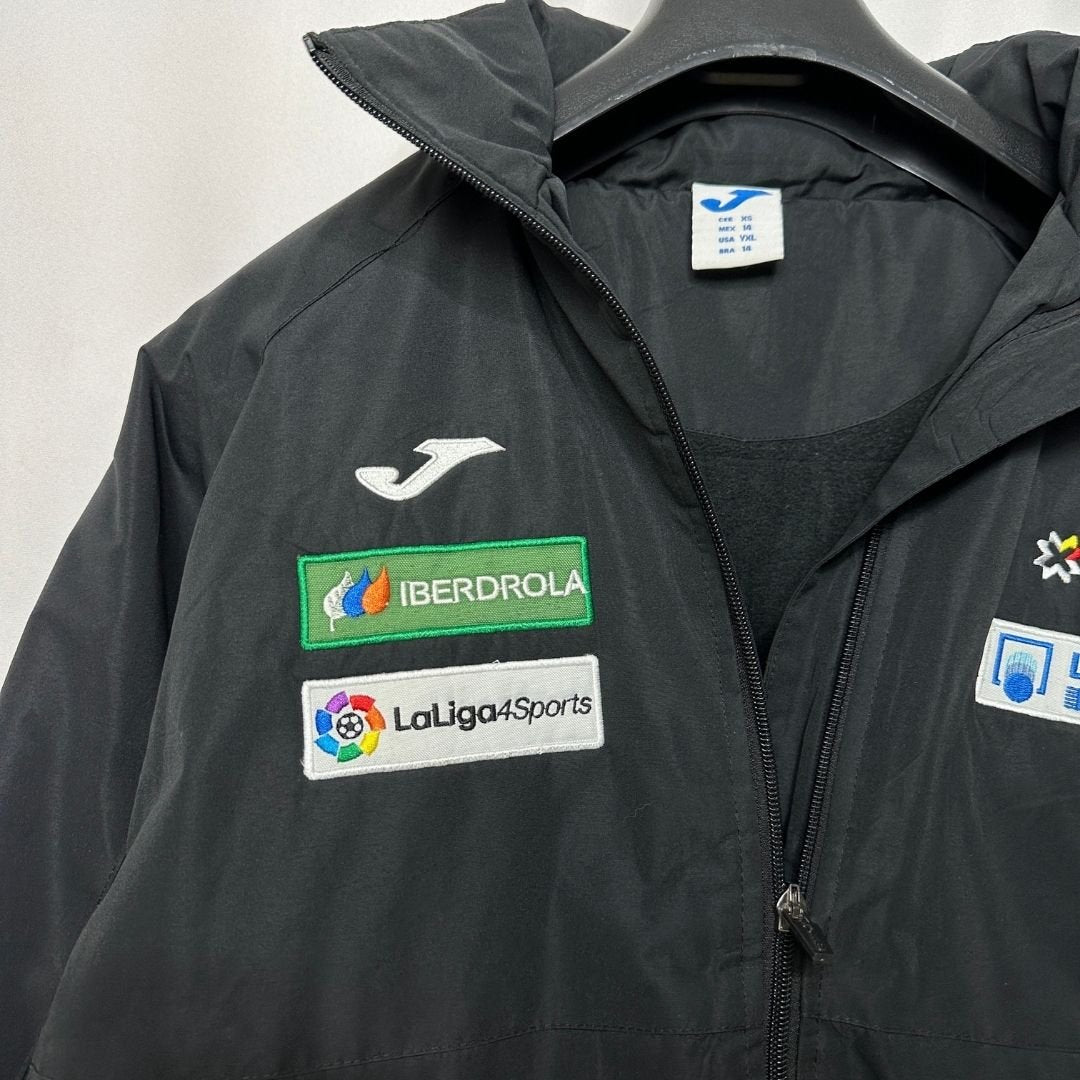 Joma LaLiga Waterproof Jacket with Foldable Hood Medium - Funkify