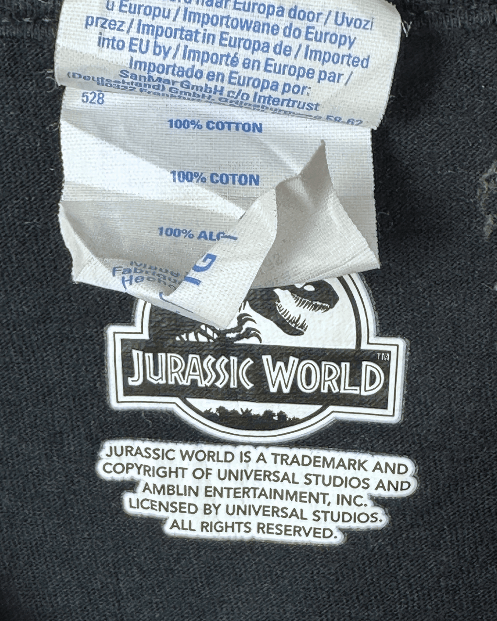 Jurassic World Graphic T-shirt XL - Funkify