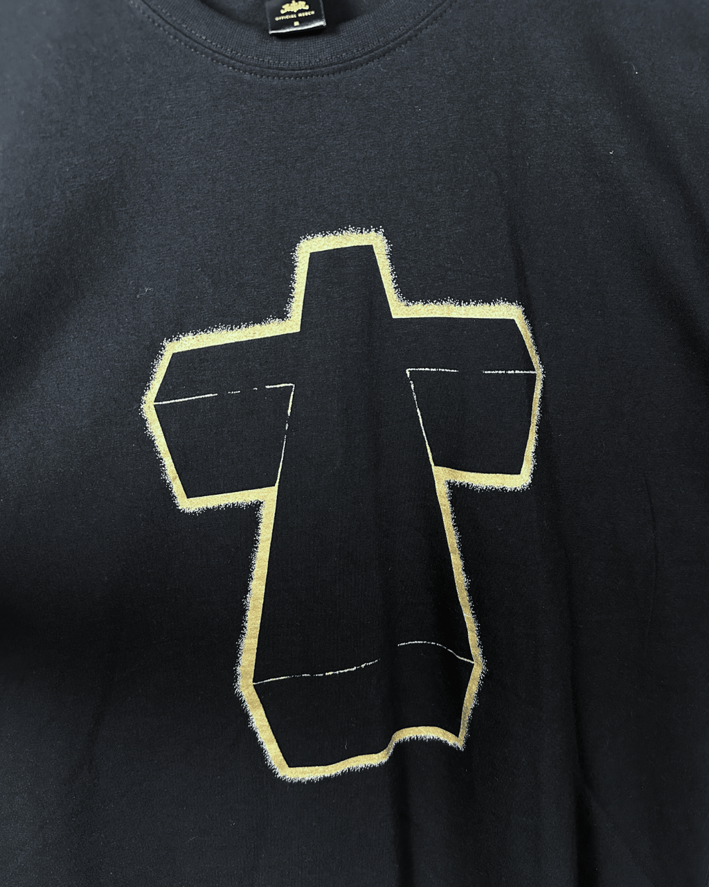 Justice † Cross Logo Tour Tee – 2007 Debut Album Tracklist T-Shirt Medium - Funkify