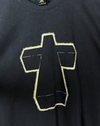 Justice † Cross Logo Tour Tee – 2007 Debut Album Tracklist T-Shirt Medium - Funkify
