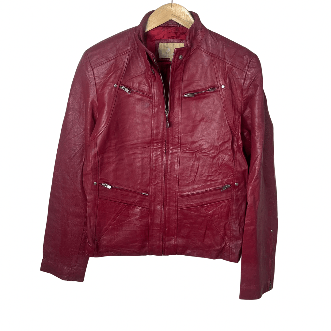 Kara Genuine Leather Women's Jacket Medium - Funkify