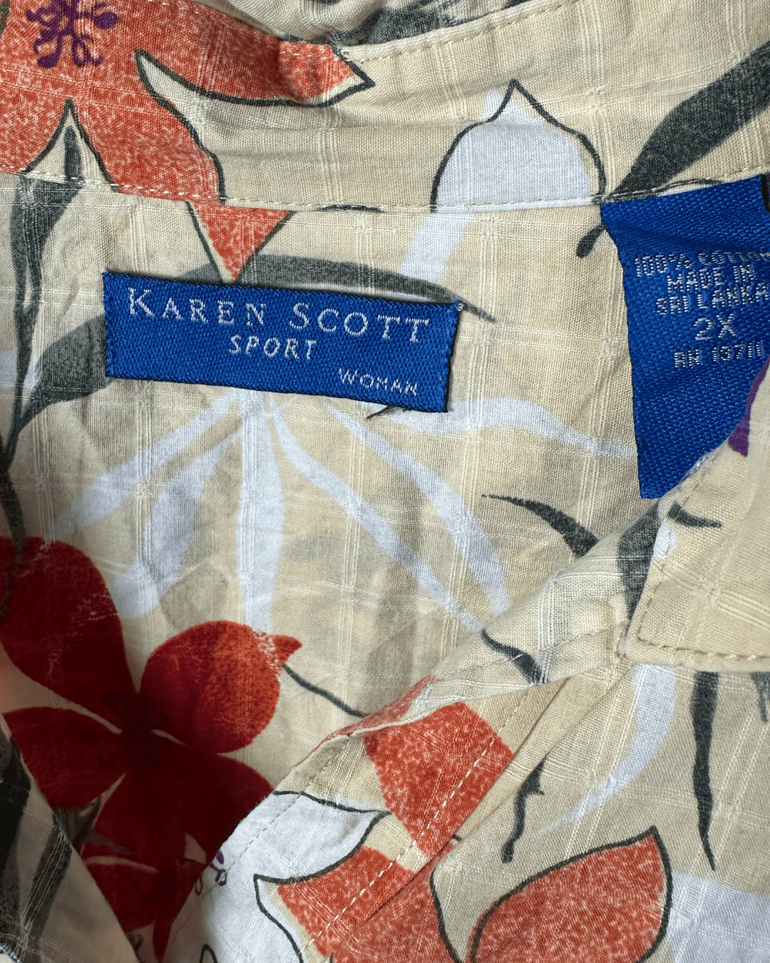 Karen Scott Women's Shirt 2XL - Funkify