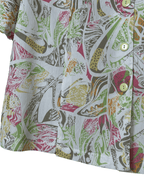 Karting Abstract Shirt with Shoulder Pads - Women's Large to XL - Funkify