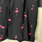 Kenji Flamingo Pattern Shirt - Funkify