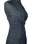 Kiabi Spaghetti Strap Dotted A - Line Dress - Funkify