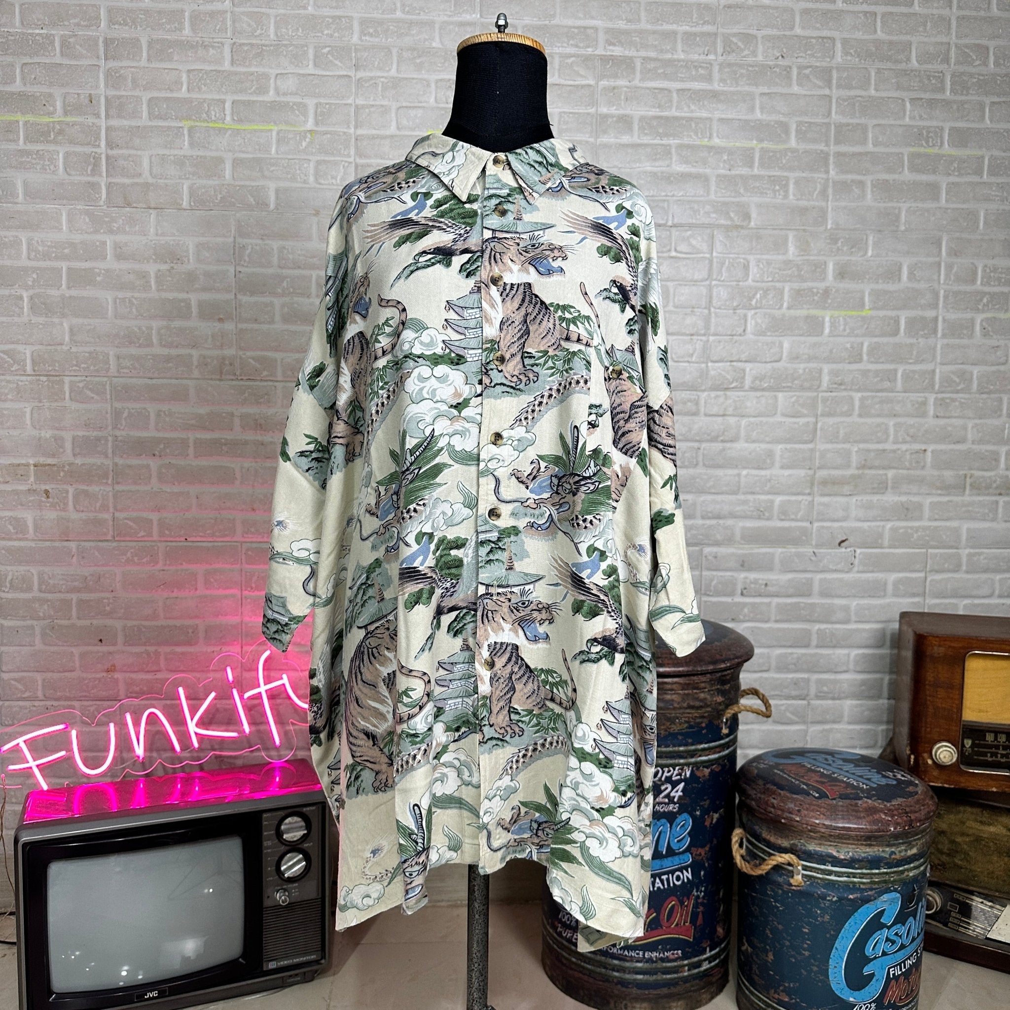 King Size Hawaiian Shirt - Funkify