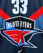 Kloten Flyers 33 Breuer Switzerland Ice Hockey Jersey - XL - Funkify