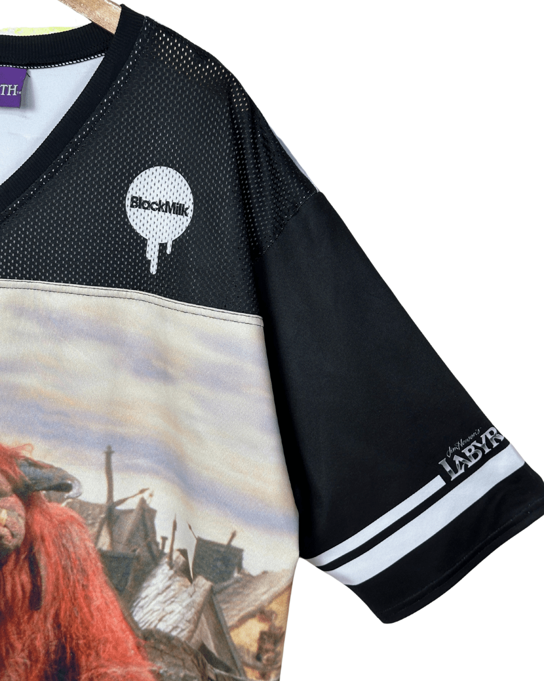 Labyrinth "Ludo Friend" Mesh Jersey Shirt – BlackMilk x Jim Henson 2XL - Funkify
