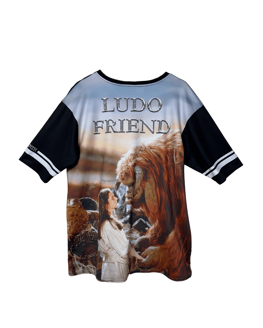 Labyrinth "Ludo Friend" Mesh Jersey Shirt – BlackMilk x Jim Henson 2XL - Funkify