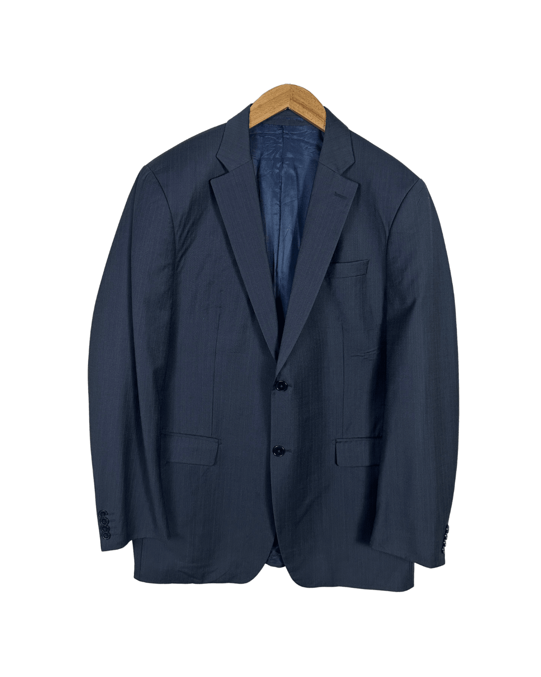Landini Navy Wool Blazer - Funkify