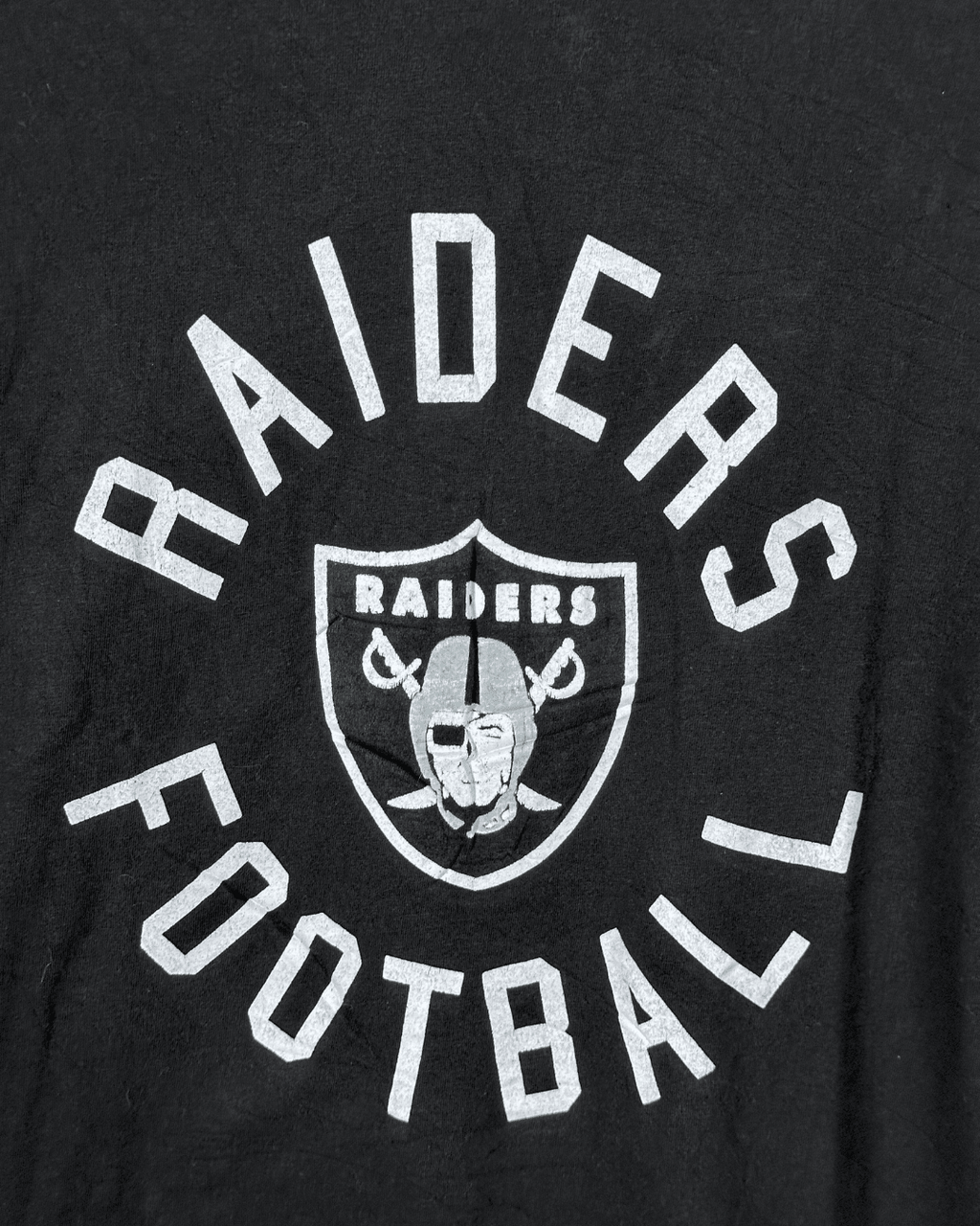 Las Vegas Raiders Football T-Shirt 2XL - Funkify