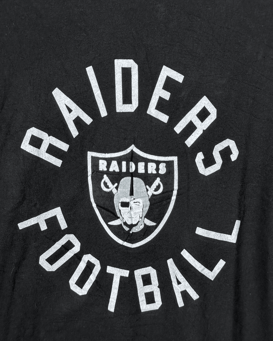 Las Vegas Raiders Football T-Shirt 2XL - Funkify
