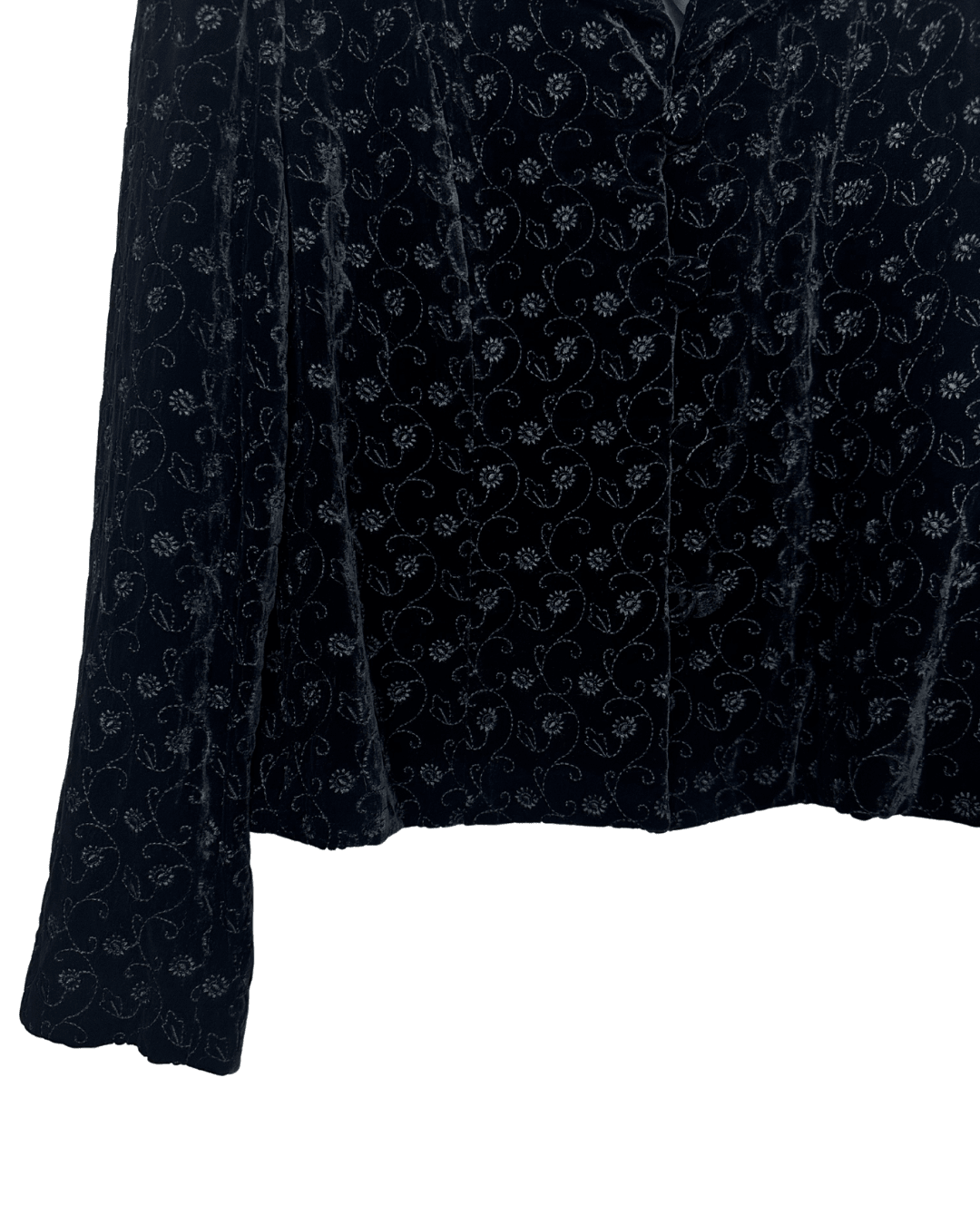Laura Ashley Velvet Blazer - Style Blouse - Funkify
